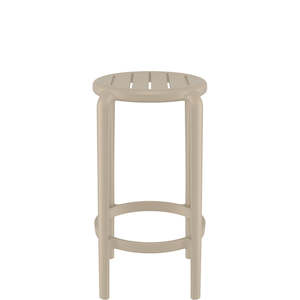 Siesta Bar Stools: SIESTA TOM BAR STOOL 65cm "TAUPE"