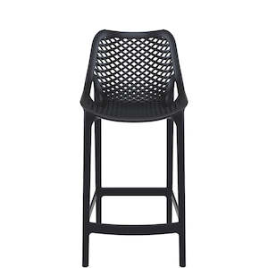 Siesta Bar Stools: SIESTA AIR BAR STOOL 65cm "BLACK"