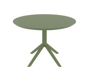 Siesta Tables: SIESTA SKY ROUND TABLE "OLIVE GREEN"