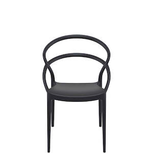 Siesta Pia Armchair: SIESTA PIA ARMCHAIR "BLACK"