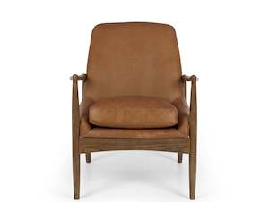 DUNE ARMCHAIR "COGNAC LEATHER"