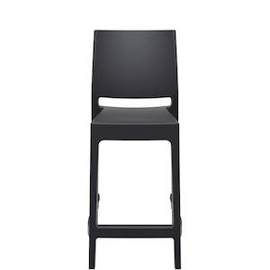 Siesta Maya Bar Stool 65cm: SIESTA MAYA BAR STOOL 65cm "BLACK"