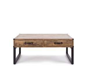 Wooden Coffee Tables: FORGED WOODEN COFFEE TABLE