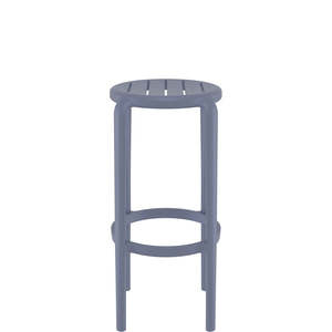 Commercial Bar Stools: TOM COMMERCIAL BAR STOOL 75cm "DARK GREY"