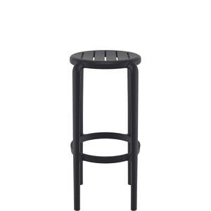Commercial Bar Stools: TOM COMMERCIAL BAR STOOL 75cm "BLACK"