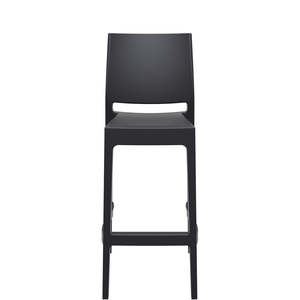 Commercial Bar Stools: MAYA COMMERCIAL BAR STOOL 75cmm "BLACK"