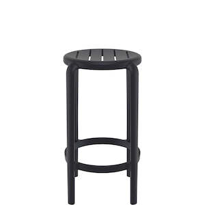 TOM BREAKFAST BAR STOOL 65cm "BLACK"