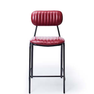 Breakfast Bar Stools: RETRO BREAKFAST BAR STOOL "RED"