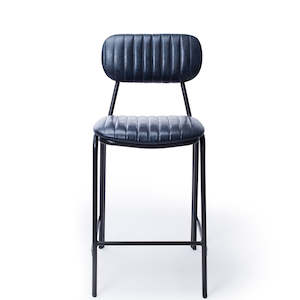 Breakfast Bar Stools: RETRO BREAKFAST BAR STOOL "BLUE"