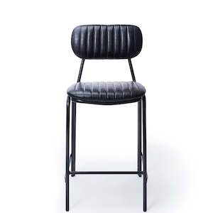 Breakfast Bar Stools: RETRO BREAKFAST BAR STOOL "BLACK"