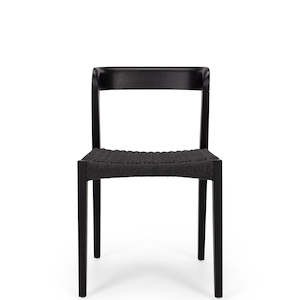 Wooden Chairs: NEVADA WOODEN CHAIR "BLACK ASH"