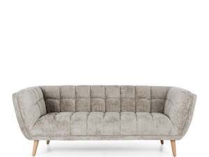 NEBRASKA SCHOOL SOFA "PEARL GREY"