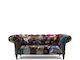 Patchwork 2 Seater School Sofa