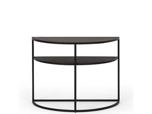 Wooden Lamp Tables: DEKOTA WOODEN LAMP TABLE "BLACK OAK"