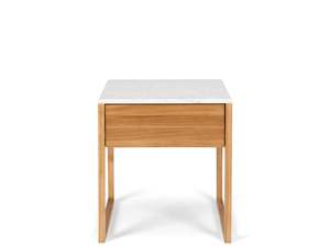 Wooden Lamp Tables: AVON WOODEN LAMP TABLE "MARBLE TOP"