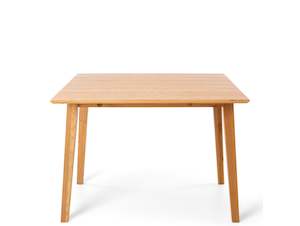 Wooden Dining Tables: NORDIC DROPLEAF WOODEN DINING TABLE 102cm SQUARE