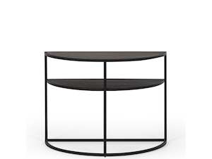 Wooden Lamp Tables: DEKOTA WOODEN LAMP TABLE "BLACK OAK"