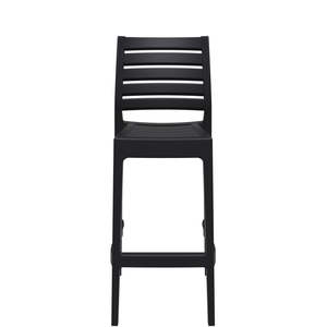 Siesta Ares Bar Stool 75cm: SIESTA ARES BAR STOOL 75cm "BLACK" (x4)