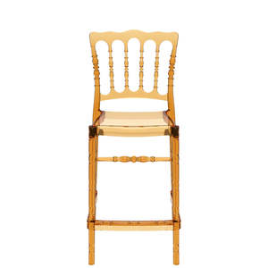 Siesta Opera Bar Stool 65cm: SIESTA OPERA BAR STOOL 65cm "TRANSPARENT AMBER" (x4)