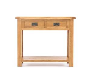 Wooden Console Tables: SOLSBURY WOODEN CONSOLE TABLE "100cm"