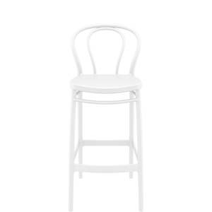 Siesta Victor Bar Stool 75cm: SIESTA VICTOR BAR STOOL 75cm "WHITE" (x4)
