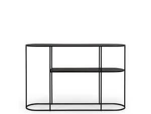 Wooden Console Tables: DEKOTA WOODEN CONSOLE TABLE "BLACK OAK"
