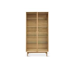 HAMPTON WOODEN DISPLAY CABINET