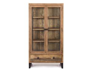 Wooden Display Cabinets: FORGED WOODEN DISPLAY CABINET