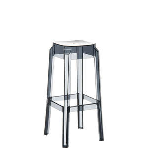 Siesta Fox Bar Stool 75cm: SIESTA FOX BAR STOOL 75cm "SMOKE GREY" (x2)