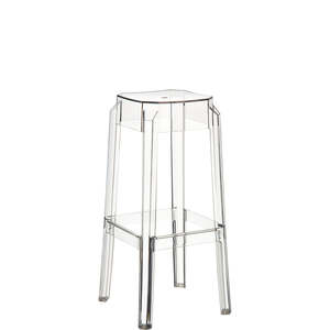Siesta Fox Bar Stool 75cm: SIESTA FOX BAR STOOL 75cm "TRANSPARENT" (x2)