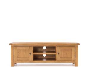 SOLSBURY WOODEN ENTERTAINMENT UNIT 150cm