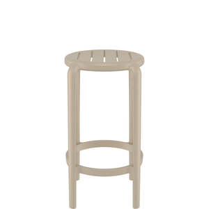 Siesta Tom Bar Stool 65cm: SIESTA TOM BAR STOOL 65cm "TAUPE"