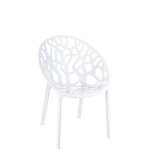 Siesta Crystal Chair: SIESTA CRYSTAL CHAIR "GLOSS WHITE" (x4)