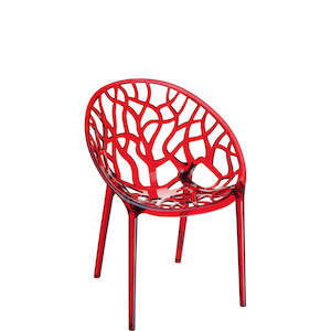 Siesta Crystal Chair: SIESTA CRYSTAL CHAIR "RED" (x4)