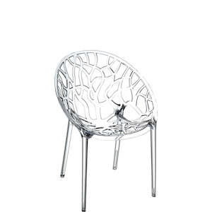 Siesta Crystal Chair: SIESTA CRYSTAL CHAIR "CLEAR" (x4)
