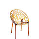 SIESTA CRYSTAL CHAIR "AMBER" (x4)