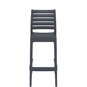 SIESTA ARES BAR STOOL 75cm "DARK GREY" (x4)
