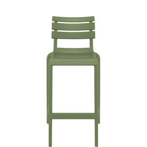 Siesta Bar Stools: SIESTA HELEN BAR STOOL 75cm "OLIVE GREEN"