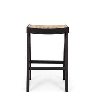 Breakfast Bar Stools: ALLEGRA BREAKFAST BAR STOOL "BLACK"
