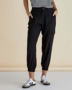 Clothing Pants Jeans: Betty Basics Adrianna Jogger | Black