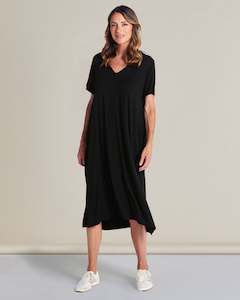 Clothing Betty: Betty Basics Irena Bamboo Dress | Black