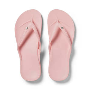 Clothing Footwear: Archies Arch Support Jandals - Pink Crystal