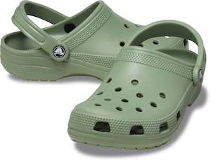 Clothing Footwear: Crocs Classic Clog - Moss