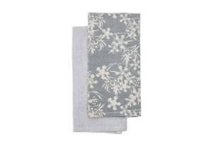 Giftsandhome Homeware: Raine and Humble Myrtle Tea Towel Set - Slate