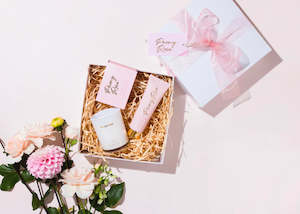 Giftsandhome Gift Boxes: Living Light Gift Set - Peony Rose