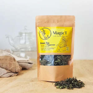 Goodforyouandtheplanet: MagicT Green Tea & Peppermint Herbal Tea Blend