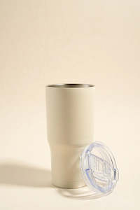 RE:Union | Ivory Stainless Steel 600ml Smoothie + Coffee Cup