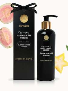 Surmanti Hand & Body Creme - Starfruit, Lychee & Guava 300ml
