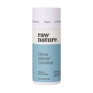 Goodforyouandtheplanet Body: Raw Nature Natural Deodorant - Citrus + Vetiver