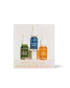 Bopo Women Mini Face Oil Trio Gift Set